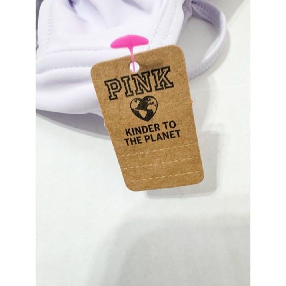 Pink Victoria's Secret NWT Sz XXL Lavender Body Wrap Bikini Swim Top - Picture 7 of 9